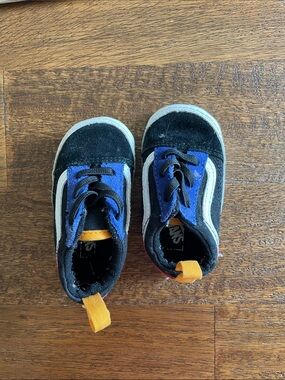 Vans Colorblock Crib Shoe